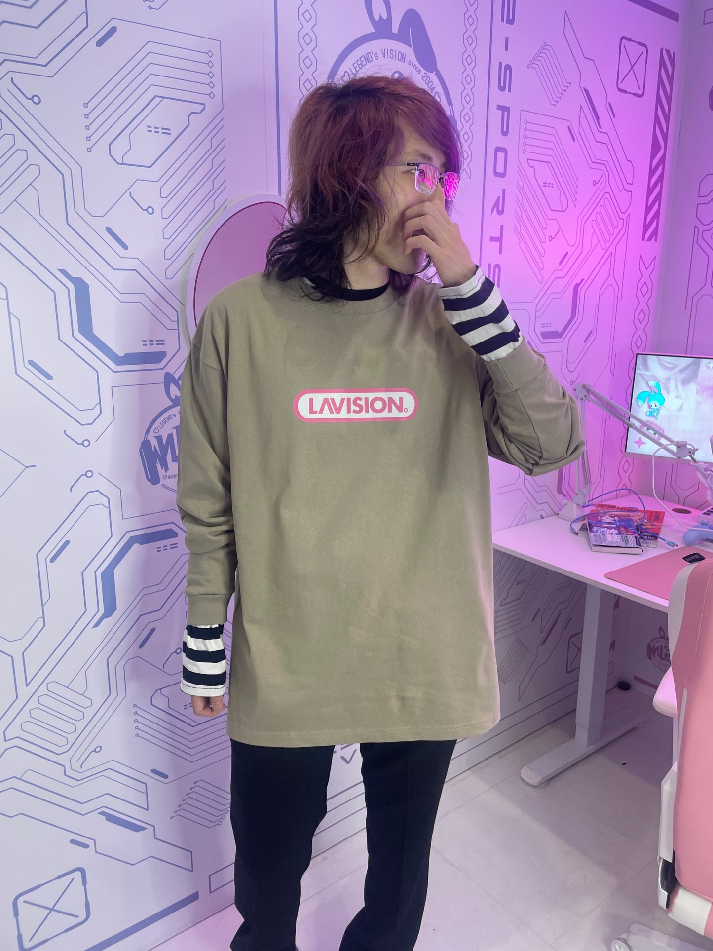 LaVISION。トラボ オリジナルロングTシャツ